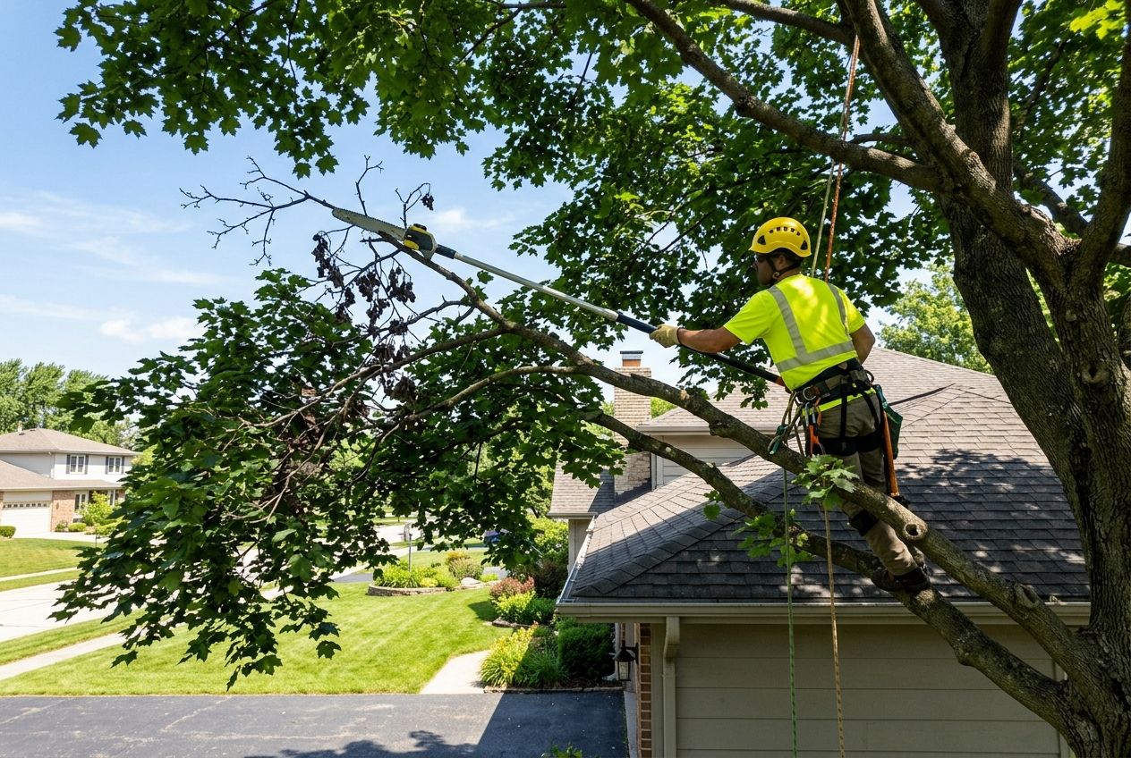 Tree pruning that protects your home